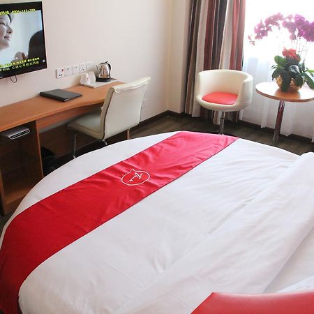 Thank Inn Chain Hotel Gansu Pingliang West Huating Street Zhaozhuang Extérieur photo